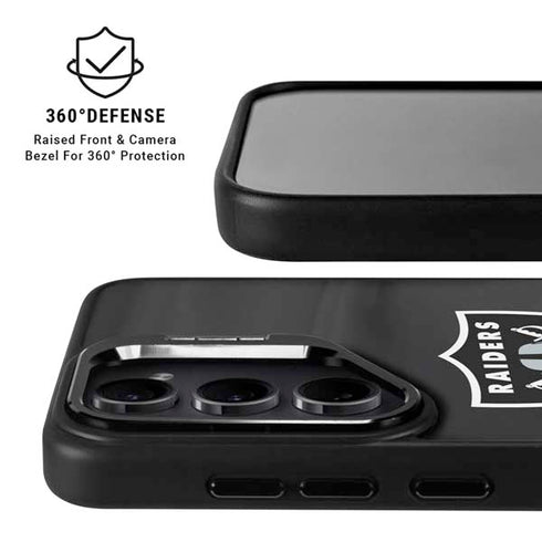 NFL Las Vegas Raiders Galaxy S24 FE Kickstand Case